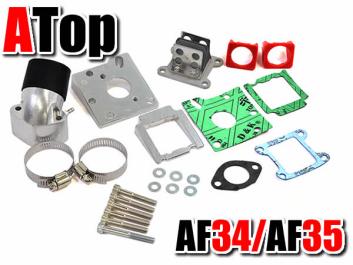 ATop ライブDIO AF34 AF35 ZX ビックキャブ対応インテークマニホールド