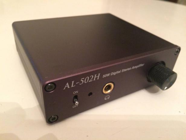 AMULECH アムレック デジタルパワーアンプ AL-502H 50W 家電、AV