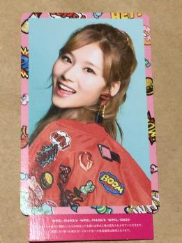 TWICE『candy pop』サナ ハイタッチ券 2018/3/31 幕張メッセ トレカ_1