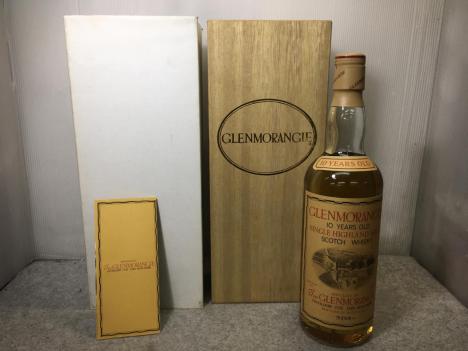 古酒☆グレンモーレンジ/GLENMORANGIE 10年 スコッチウイスキー 木箱付