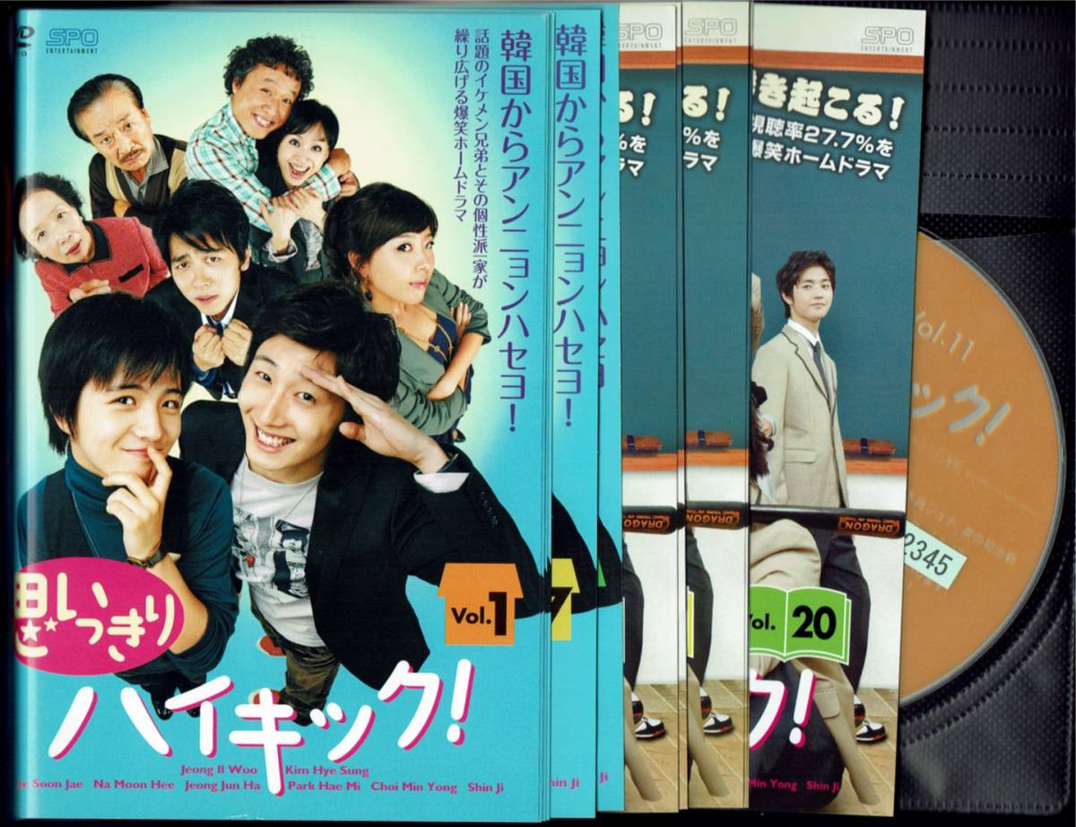 思いっきりハイキック！」DVD全60話（20枚セット）チョンイル