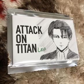 進撃の巨人 WIT STUDIO スクエア 缶バッジ コレクション リヴァイ