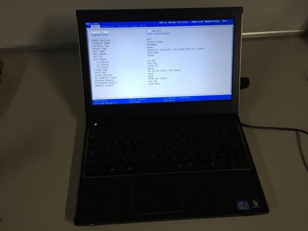Vostro 0 i5 2450M DELL Core 2.50GHz 4GB□現状品 Used Dell 4GB RAM