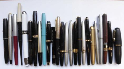 万年筆 10本セット 21K及び18K及び14K 万年筆 ジャンク万年筆 1円 7本セット⁄パイロットなど⁄刻印21K⁄18K⁄14K