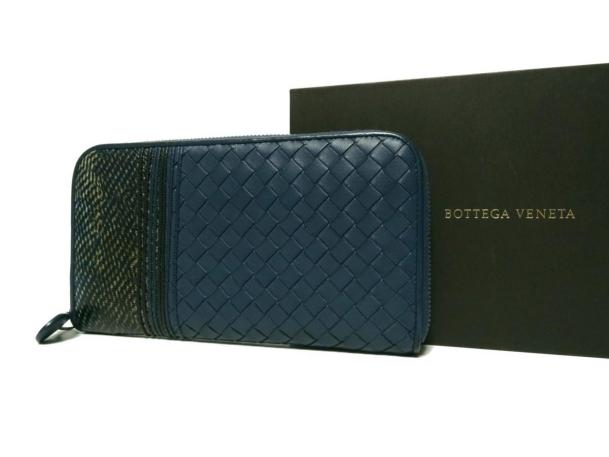 BOTTEGA ボッテガヴェネタ 長財布 VENETA イントレチャート メンズ