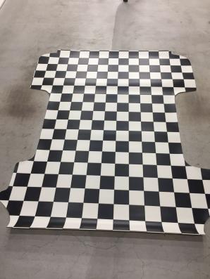 200系ハイエース、リアカーゴマット リアフロアーマット、荷室マット、新古品