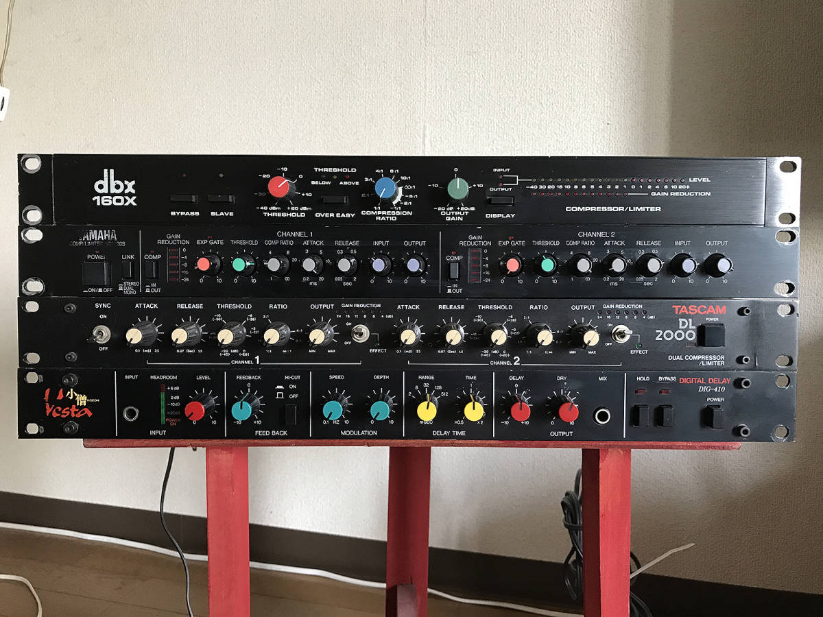 YAMAHA GC2020B COMPRESSOR LIMITER コンプ リミッター