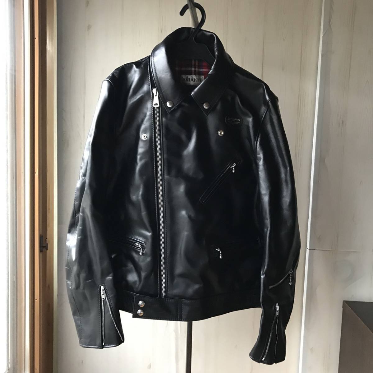 美品　ルイスレザー Lewis Leathers サイクロン　42 ホースハイド Lewis Leathers ルイスレザー CYCLONE サイクロン ホース ハイド