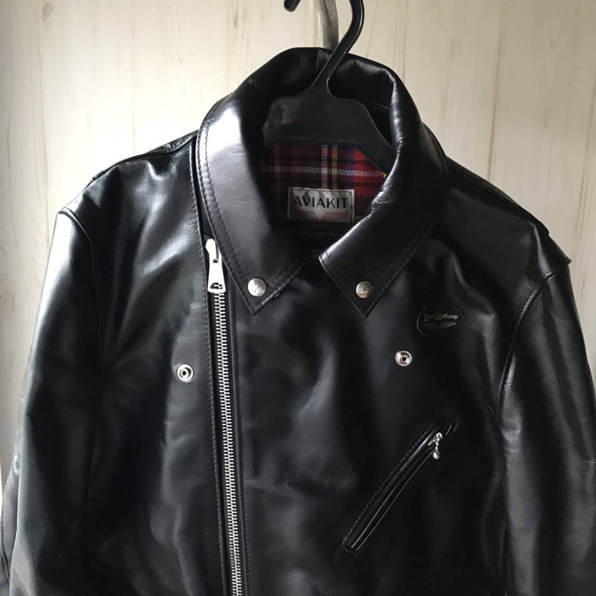 美品　ルイスレザー Lewis Leathers サイクロン　42 ホースハイド ルイスレザー レディース ホースハイド サイクロン