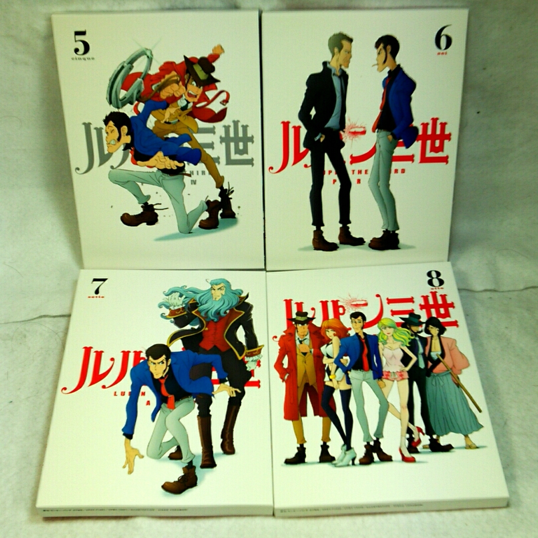 DVD ルパン三世 PARTⅣ DVD 7巻セット