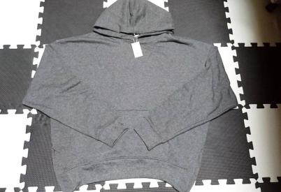 お得，大得価 mnml Essential Hoodie ヘザーグレー サイズXL