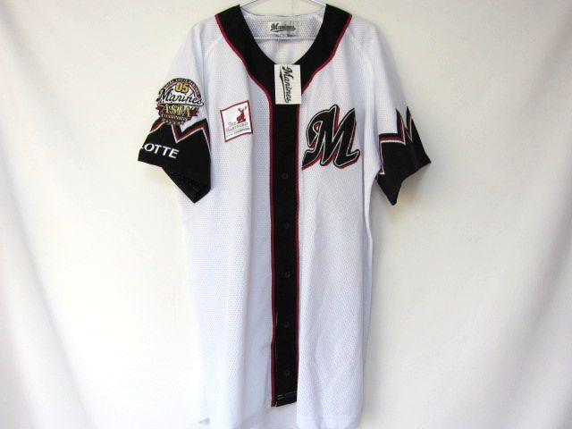 デッドストック 千葉ロッテマリーンズ誠ユニフォームASIAチャンピオン F