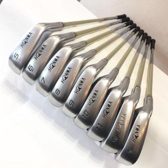 品質保証，新品 HONMA 本間 BERES IS-03 左利きアイアン5 11 SW AWセット 2つ星 9本(アイアン)｜売買されたオークション情報、yahooの商品情報をアーカイブ公開 - オークファン 男性左きき用