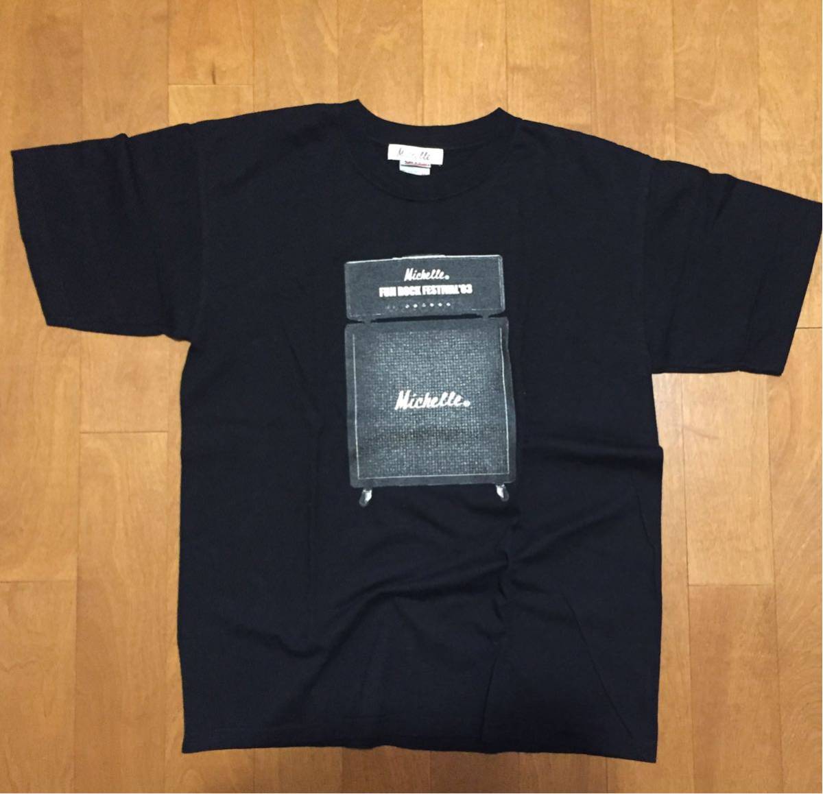 THEE MICHELLE GUN ELEPHANT フジロック Tシャツ M ブラックミッシェル