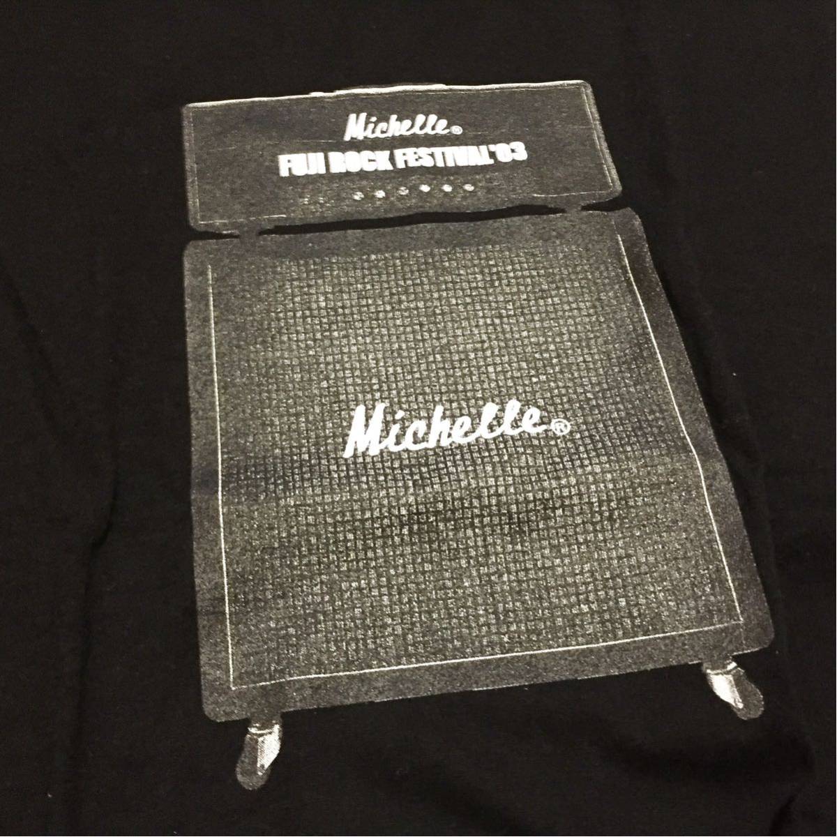 THEE MICHELLE GUN ELEPHANT フジロック Tシャツ M ブラックミッシェル