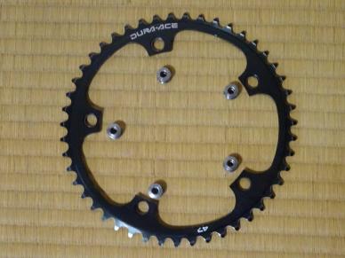 SHIMANO DURA-ACE 47 チェーンリング 競輪 ピスト フレーム