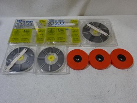 オートリール7本セット◆◆LPL AUTO REEL 8mm 60m 200ft 映写機用 USED◆◆！！
