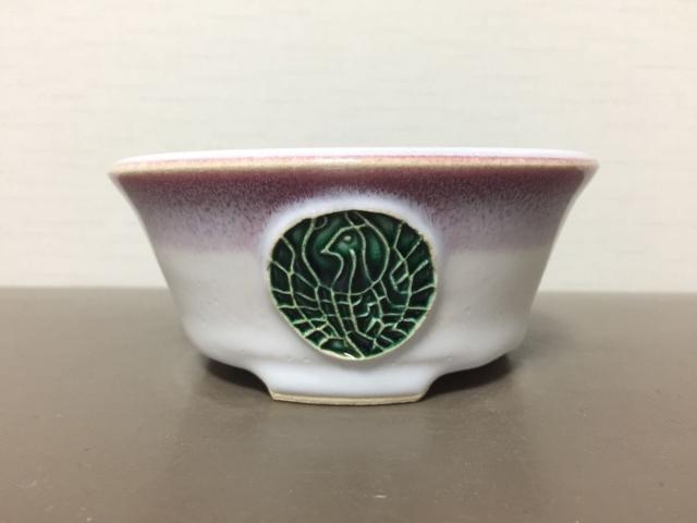 ☆堀江美功／美功／平安香山、唯一の直弟子／盆栽鉢☆