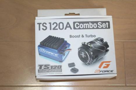 G FORCE Ｇフォース ESC TS120A & Super Sonicコンボセット TS120A　ブラシレスモーター　スーパーソニック　SUPER SONIC 17.5T 中古