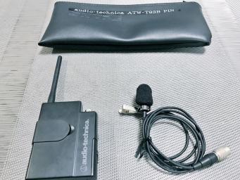 audio-technica ATW-T93B + AT829H ワイヤレスピンマイク オーディオ