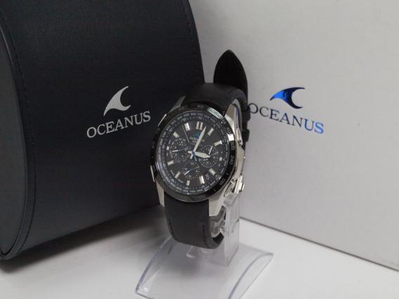 可動品【CASIO/カシオ】オシアナス TITANIUM/チタニウム 電波時計 