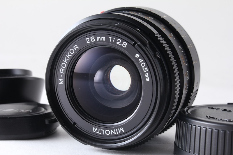 貴重☆新品級☆MINOLTA M-ROKKOR 28mm F2.8☆絶好調☆Leica Leitz CL