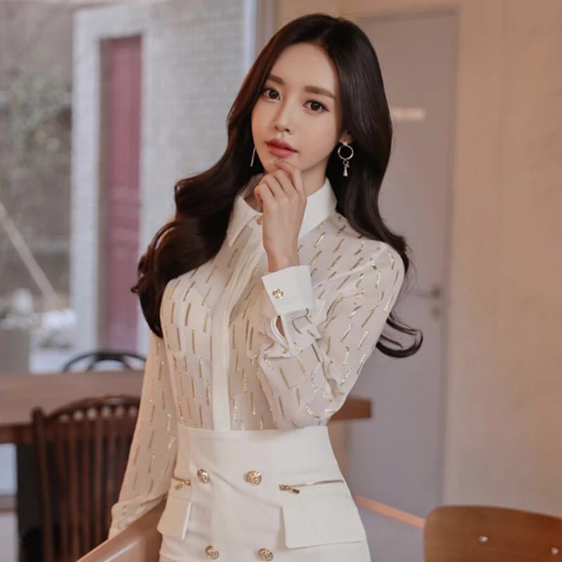 Am966 レティースシャツ トップス ブラウス ホワイト オシャレ ｏｌ オフィスレティ ｔシャツ 長袖 売買されたオークション情報 Yahooの商品情報をアーカイブ公開 オークファン Aucfan Com