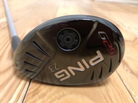 中古 PING G25 ユーティリティ ハイブリッド 4UT 23度 TFC360 S カバー