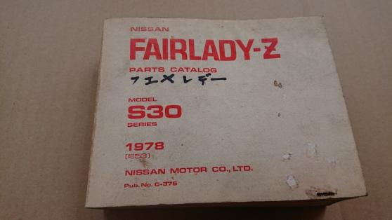 整備要領書 日産 フェアレディZ S30 L型 パーツリスト 全ページ未確認
