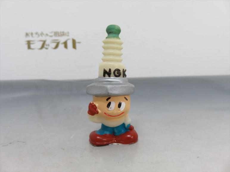 プラグ坊や - NGK ソフビ人形 NGKプラグ メルカリ c フィギュア 当時物