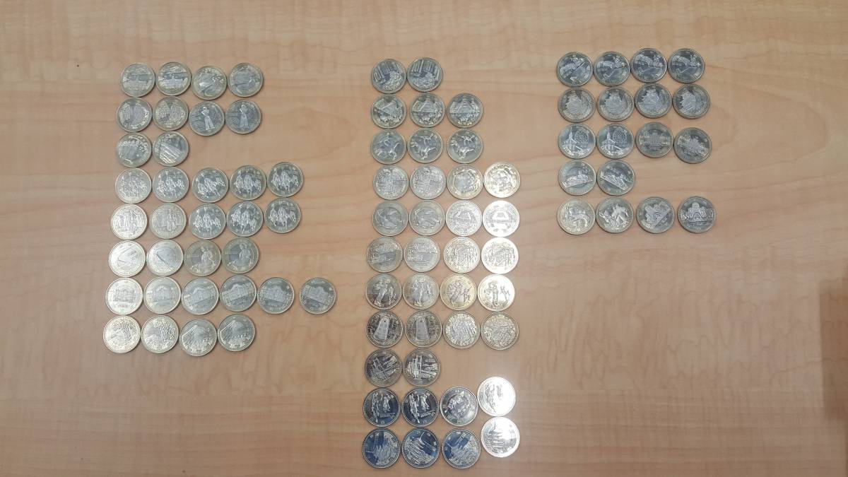 地方自治 60周年記念500円バイカラー・クラッド貨幣カード 47都道府県 