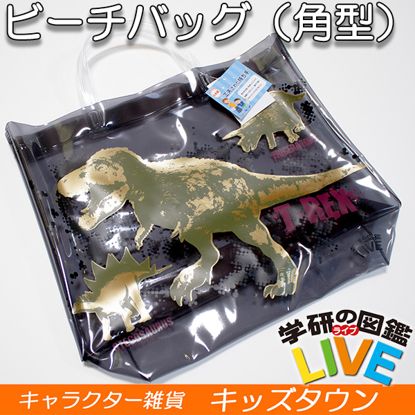 学研の図鑑live ライブ ビーチバッグ 角型 Gba 980 恐竜柄 プールバッグ 18年最新柄 男の子用 売買されたオークション情報 Yahooの商品情報をアーカイブ公開 オークファン Aucfan Com