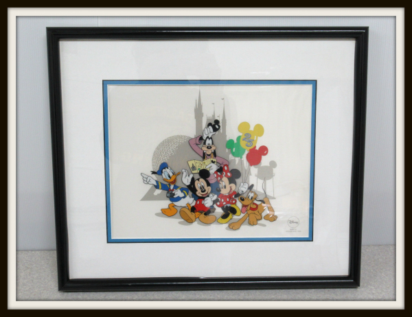 ディズニー セル画 「AROUND THE WORLD WITH THE FABULOUS FIVE 