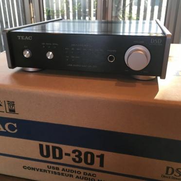 【美品・保証残有り】TEACティアックUSB-DAC ／UD-301-SP/B