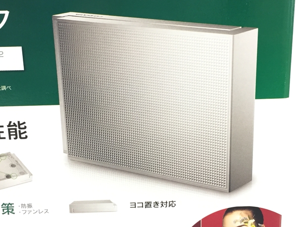 未使用 I-O DATA PC TV用 外付けハードディスク HDCZ-UT2W 2TB ホワイト T3099919