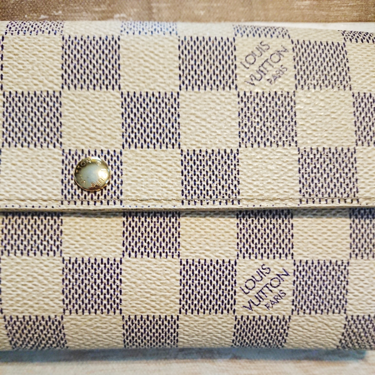 長財布 ルイヴィトン LOUIS VUITTON アズール ダミエアズール ダミエ 
