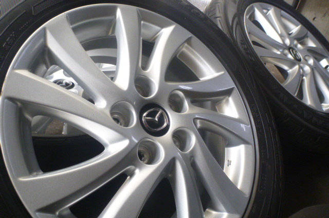 ダンロップ 205/60R16 マツダ 純正 アクセラ スポーツ セダン ハイブリッド アテンザ ビアンテ プレマシー アクセラ 純正 16in 205&frasl;60R16 のパーツレビュー アクセラスポーツ