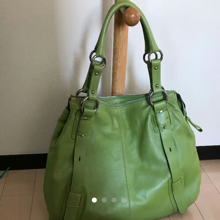 格安，本物保証 イタリア製 GIUDIT 本革ショルダーバッグ ピスタチオ(牛革)｜売買されたオークション情報、yahooの商品情報をアーカイブ公開 - オークファン 牛革