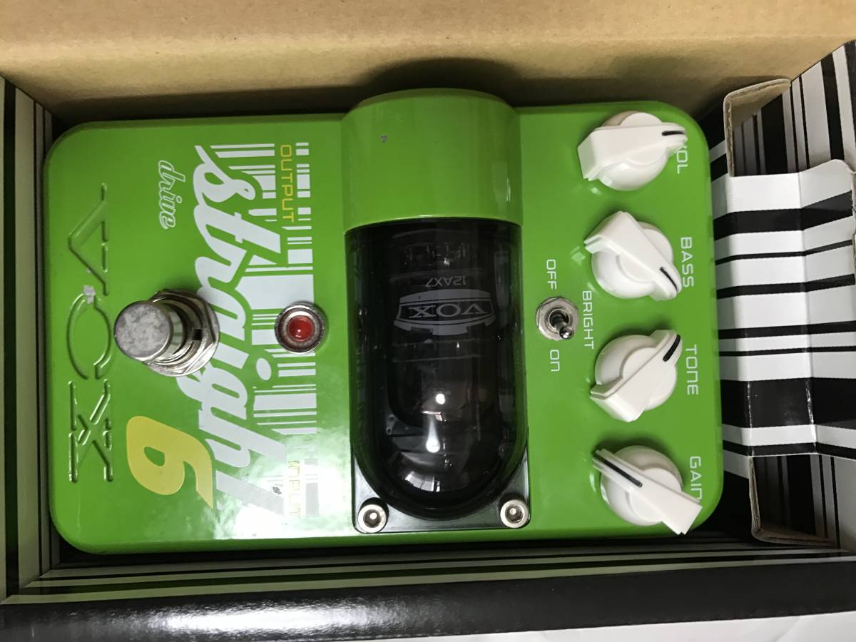 VOX Tone Garage Straight 6 Drive オーバードライブ 真空管搭載