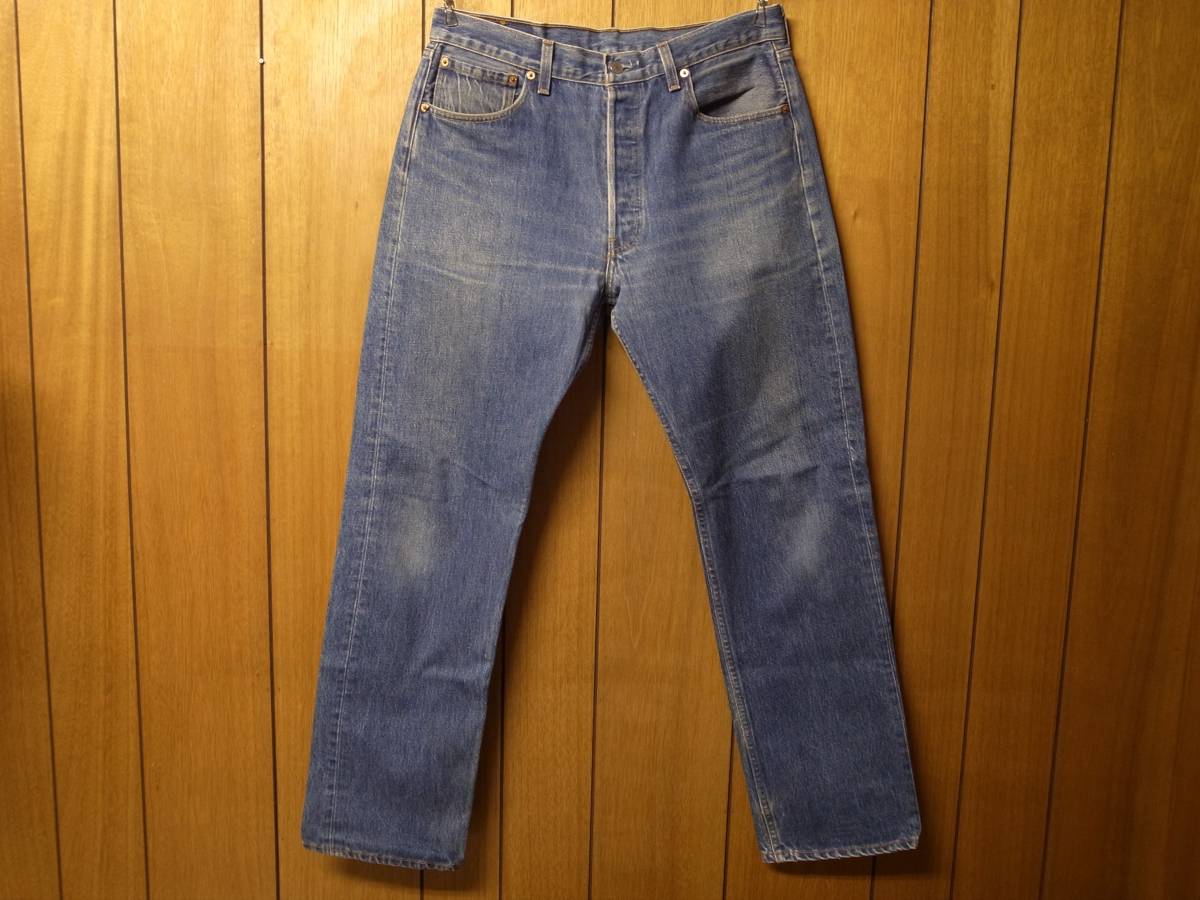 Levis 501xx SIZE W35 L34 MADE IN USA USED 34x34 Vintage Levi