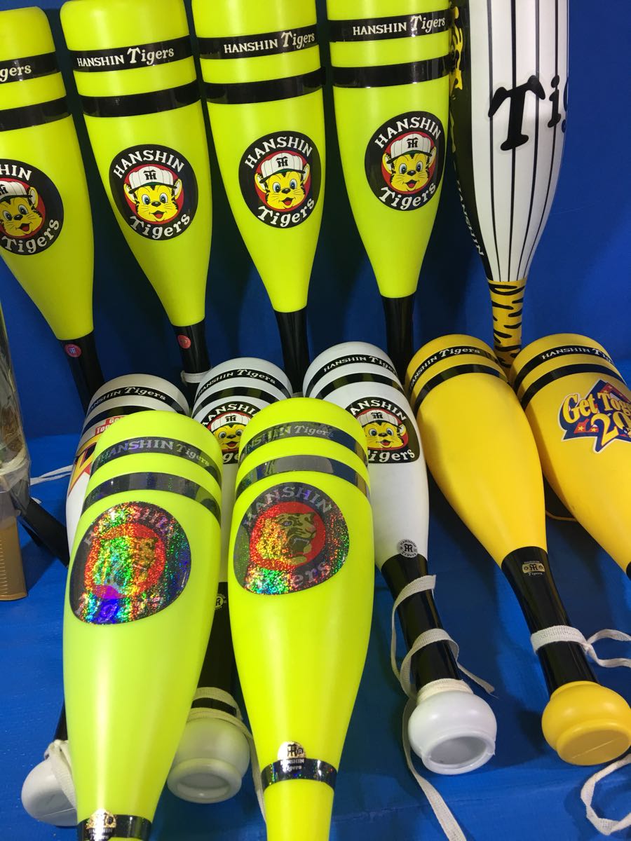 5-15）タイガース メガホン 阪神タイガース 応援グッズ 年代物 現状品