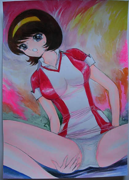 ａ３０５手描き同人イラスト デビルマンより牧村ミキ 手描きイラスト 売買されたオークション情報 Yahooの商品情報をアーカイブ公開 オークファン Aucfan Com