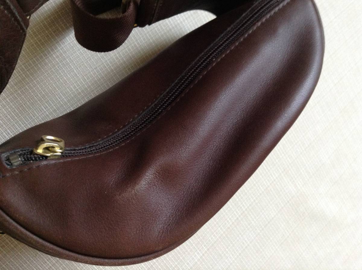 【COACH/コーチ】ウエストバッグ/ウエストポーチ No.B5B 0515 ブラウン/茶色 M-L オールドコーチ 革/レザー | メール便可 MOLLEシステム対応 0 PRODUCTS 公式HP