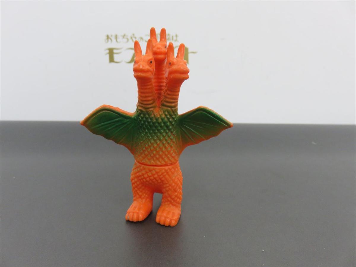 キングギドラ 当時物 ミニソフビ ブルマァク 東宝 ゴジラ 怪獣 ソフビ 