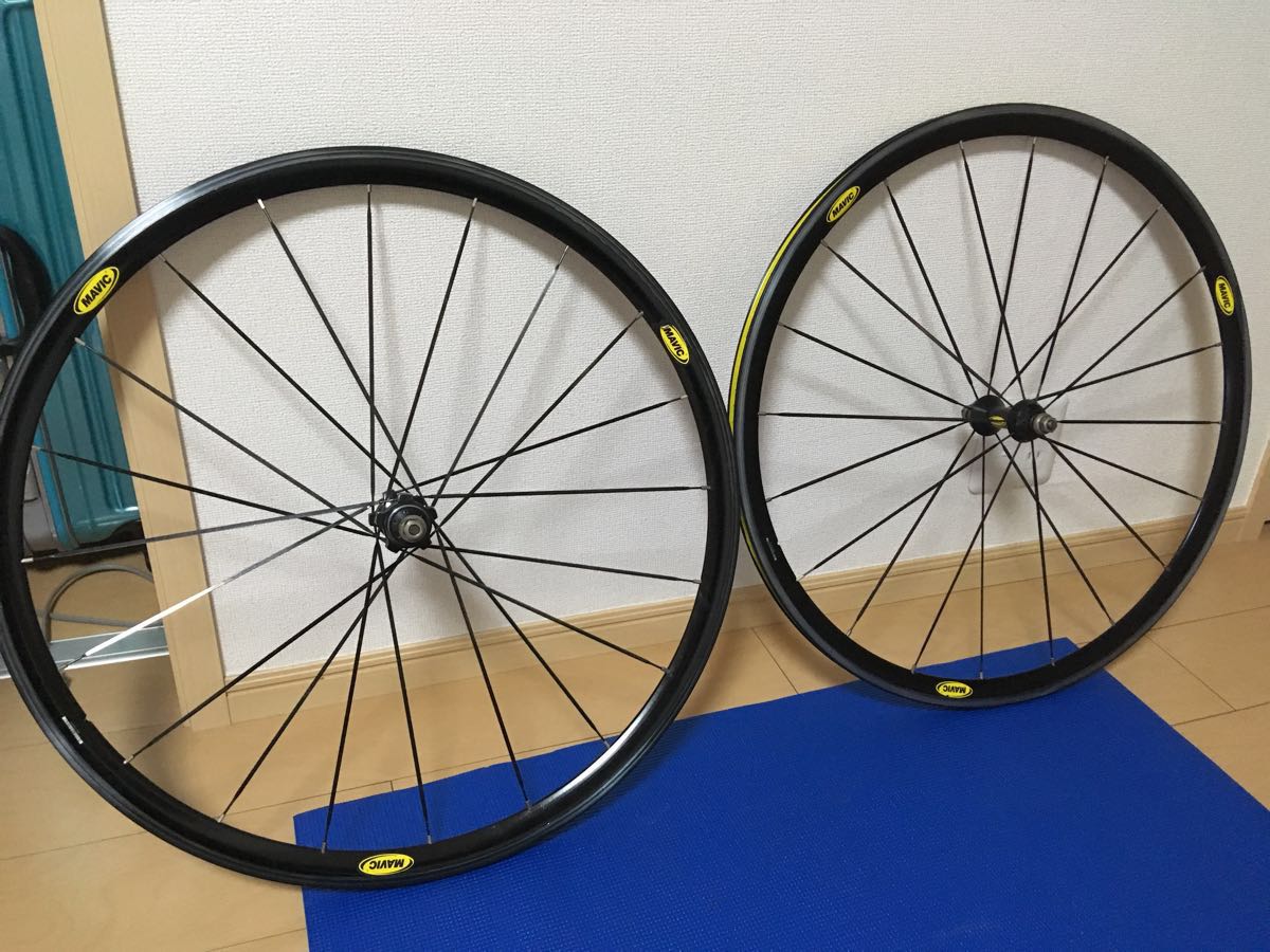 マビック エリプス ピスト ホイール 前後 中古 MAVIC マビック エリプス
