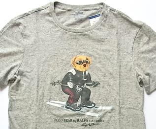 ポロベア Tシャツ グレー LAUREN 霜降りグレー RALPH ラルフローレン