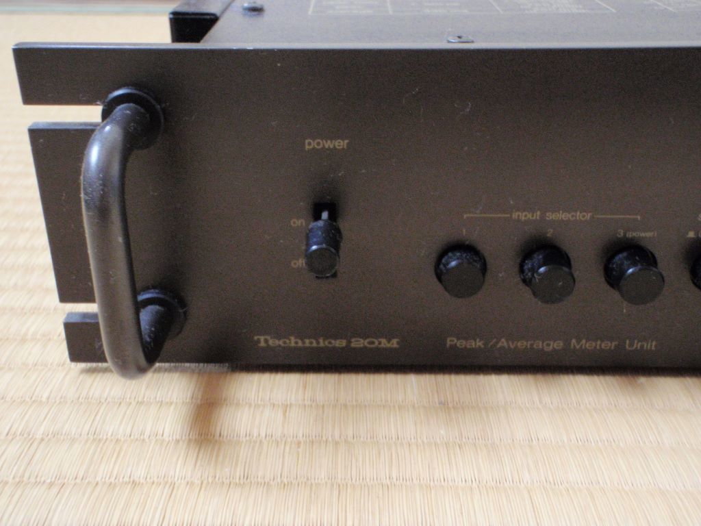 Technics SH-9020M ピーク/アベレージメーターユニット テクニクス 一