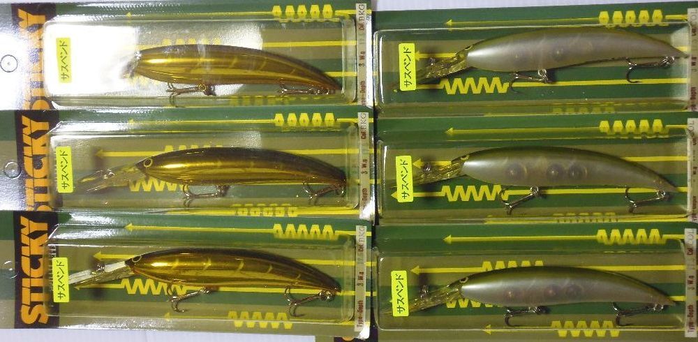 スミス スティッキー Sticky 3 ルアー 6個セット F03 その他 売買されたオークション情報 Yahooの商品情報をアーカイブ公開 オークファン Aucfan Com