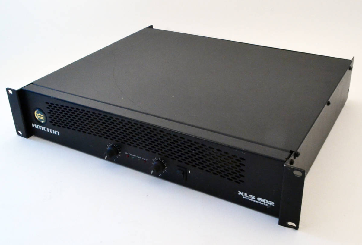 11S14□AMCRON XLS602 POWERAMP パワーアンプ□ Amcron XLS 602