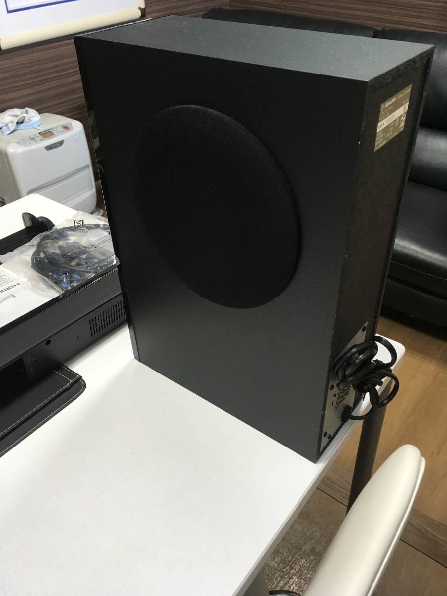 サラウンドシステム シャープ HT-SB60 12年製 SHARP 2.1ch シアター